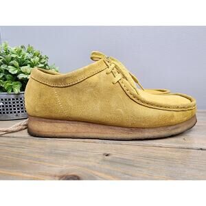 Clarks Wallabee Originals Men’s Size 8.5 Suede Moc Toe Shoes 11826